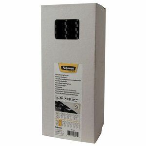 Fellowes Binding Comb A4 22mm Black (Pack 50) 5348103